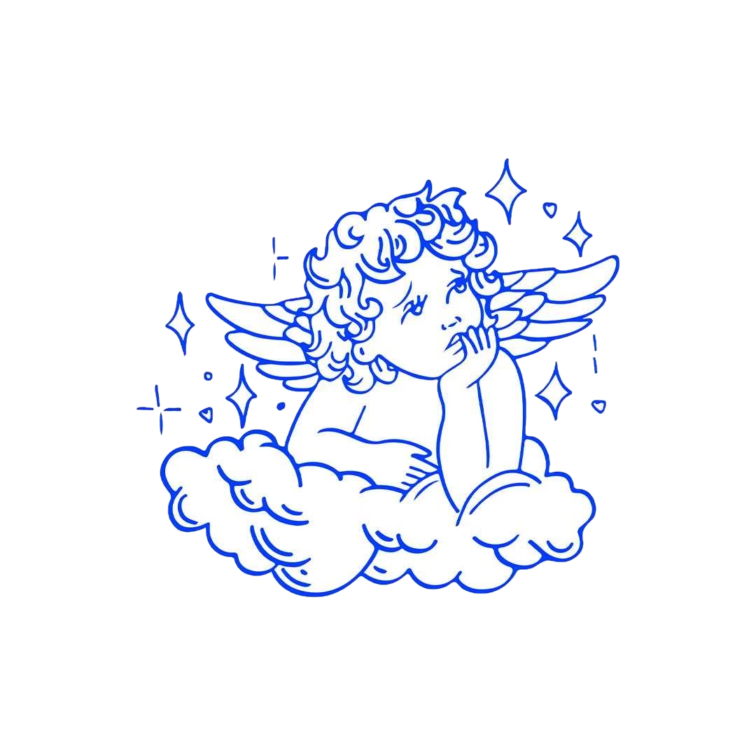 Angel Wings Baby Sticker